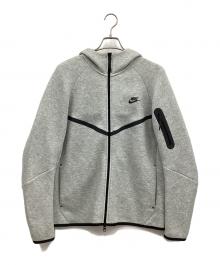 NIKE（ナイキ）の古着「テックフルジップパーカー」｜グレー×ブラック