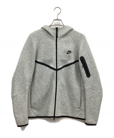 中古・古着通販】NIKE (ナイキ) テックフルジップパーカー グレー