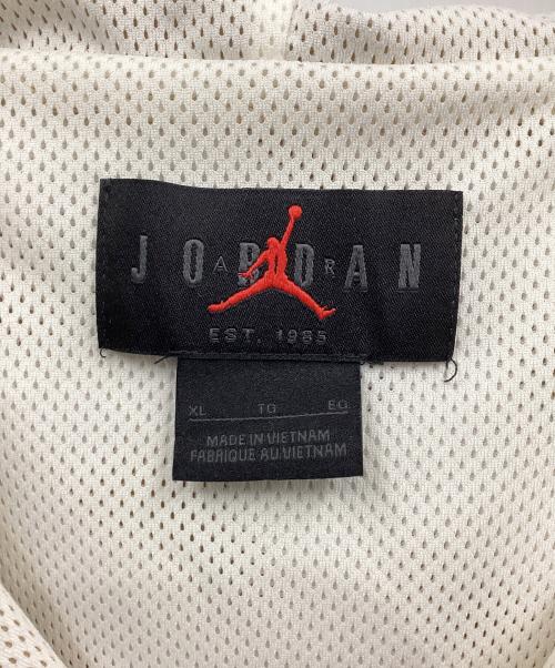 JORDAN（ジョーダン）JORDAN (ジョーダン) エッセンシャルウーブンジャケット ブラウン×ホワイト サイズ:XLの古着・服飾アイテム