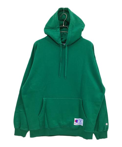 Champion（チャンピオン）Champion (チャンピオン) プルオーバーパーカー グリーン サイズ:XLの古着・服飾アイテム