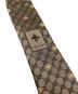 中古・古着 GUCCI (グッチ) グッチ/ネクタイ ブラウン×ゴールド サイズ:148×7cm：13000円