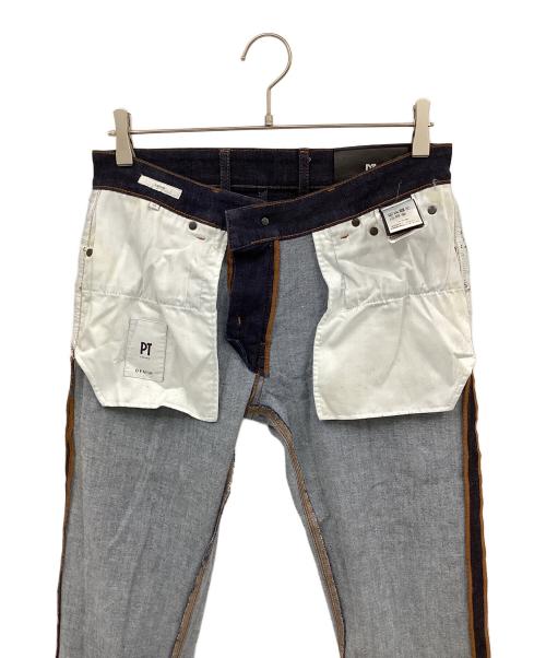 PT TORINO（ピーティートリノ）PT TORINO (ピーティートリノ) 5ポケットデニムパンツ インディゴ サイズ:W30の古着・服飾アイテム