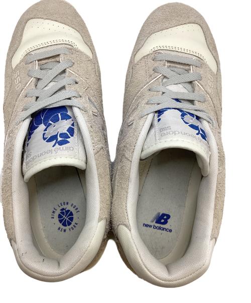 NEW BALANCE（ニューバランス）NEW BALANCE (ニューバランス) Aime Leon Dore (エメレオンドレ) スニーカー アイボリー サイズ:28㎝の古着・服飾アイテム