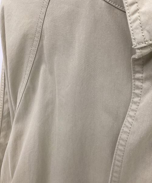 thisisneverthat（ディスイズネバーザット）thisisneverthat (ディスイズネバーザット) ミルジャケット ベージュ サイズ:Ⅿの古着・服飾アイテム