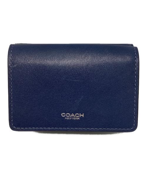 COACH（コーチ）COACH (コーチ) コーチ/CCY45/コンパクトウォレット ネイビーの古着・服飾アイテム