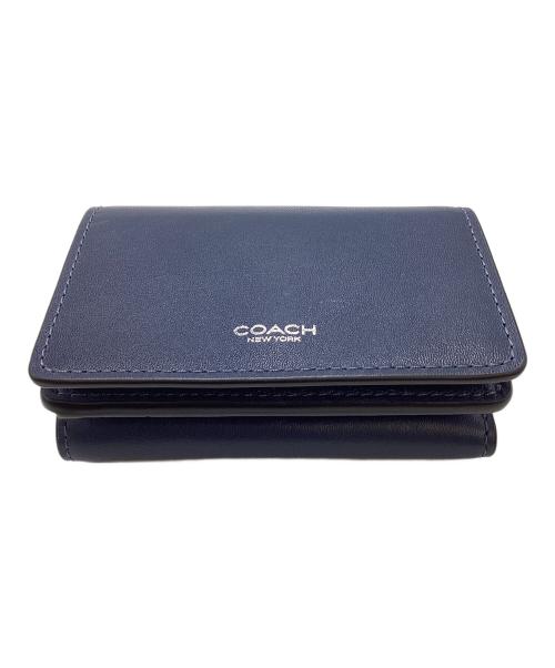 COACH（コーチ）COACH (コーチ) コーチ/CCY45/コンパクトウォレット ネイビーの古着・服飾アイテム