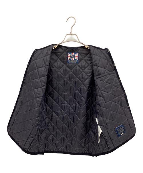 LAVENHAM（ラベンハム）LAVENHAM (ラベンハム) キルティングジャケット ネイビー サイズ:36の古着・服飾アイテム