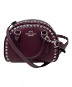 COACHコーチ）の古着「コーチ/2WAYショルダーバッグ/CM071」｜パープル