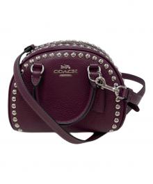 COACH（コーチ）の古着「コーチ/2WAYショルダーバッグ/CM071」｜パープル
