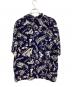Sun Surf (サンサーフ) アロハシャツ ホワイト×ネイビー サイズ:XXL：10000円