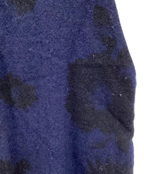 Y's（ワイズ）Y's (ワイズ) ノースリーブワンピース ネイビー×ブラック サイズ:2の古着・服飾アイテム