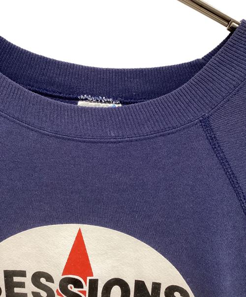 Hanes（ヘインズ）Hanes (ヘインズ) スウェット ネイビー×レッド サイズ:Lの古着・服飾アイテム