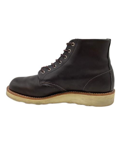 RED WING（レッドウィング）RED WING (レッドウィング) 6インチクラシックラウンド ブラック サイズ:25.5㎝の古着・服飾アイテム
