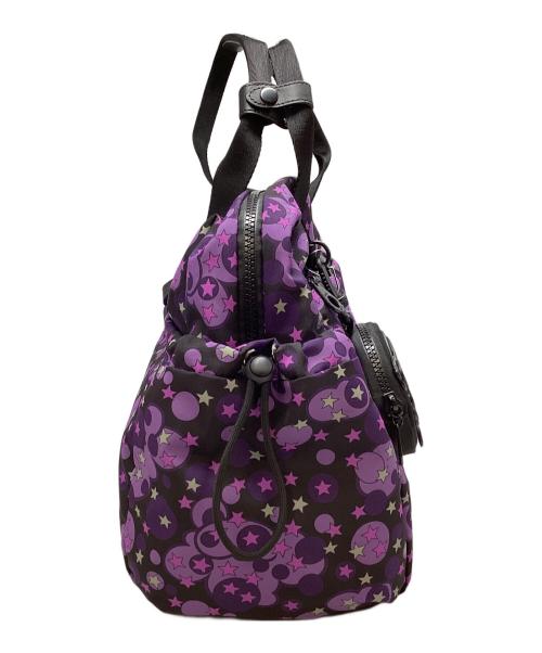 ANNA SUI（アナスイ）ANNA SUI (アナスイ) アナスイ/317550/ボストンバッグ パープル×ブラック 未使用品の古着・服飾アイテム