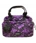 ANNA SUI（アナスイ）の古着「アナスイ/317550/ボストンバッグ」｜パープル×ブラック