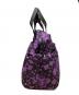 ANNA SUI (アナスイ) アナスイ/317550/ボストンバッグ パープル×ブラック 未使用品：15000円