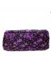 中古・古着 ANNA SUI (アナスイ) アナスイ/317550/ボストンバッグ パープル×ブラック 未使用品：15000円