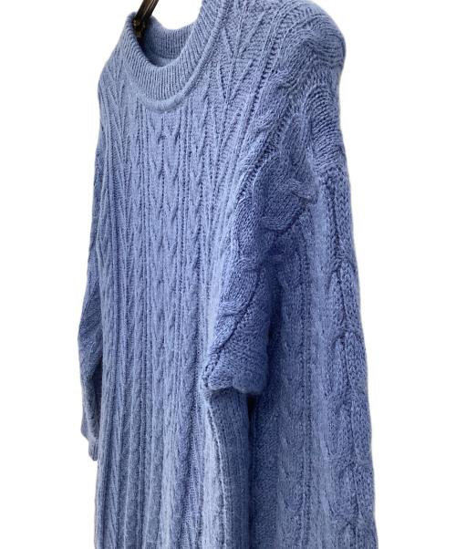 Ron Herman（ロンハーマン）Ron Herman (ロンハーマン) 厚手ニット ブルー サイズ:XSの古着・服飾アイテム