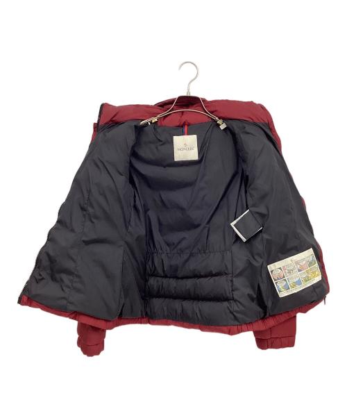 MONCLER（モンクレール）MONCLER (モンクレール) ダウンジャケット レッド サイズ:1の古着・服飾アイテム