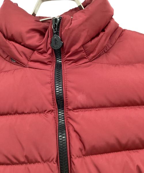 MONCLER（モンクレール）MONCLER (モンクレール) ダウンジャケット レッド サイズ:1の古着・服飾アイテム