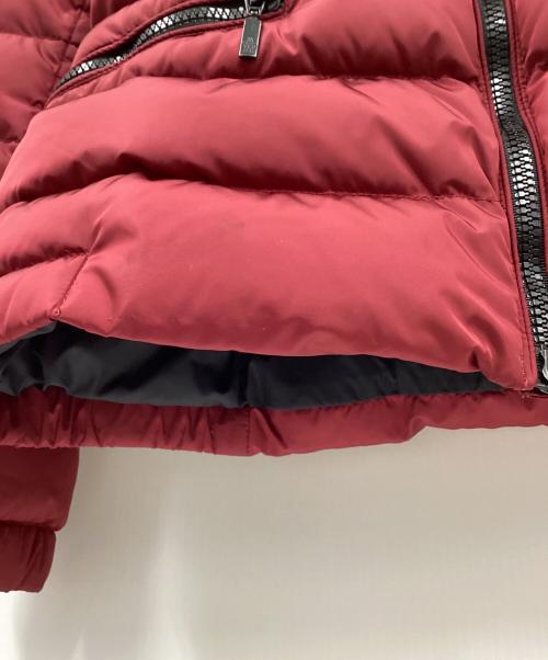 MONCLER（モンクレール）MONCLER (モンクレール) ダウンジャケット レッド サイズ:1の古着・服飾アイテム