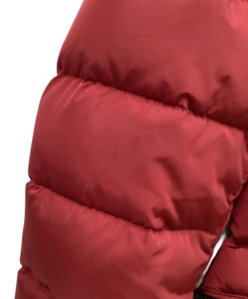 MONCLER（モンクレール）MONCLER (モンクレール) ダウンジャケット レッド サイズ:1の古着・服飾アイテム