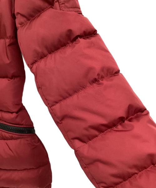 MONCLER（モンクレール）MONCLER (モンクレール) ダウンジャケット レッド サイズ:1の古着・服飾アイテム