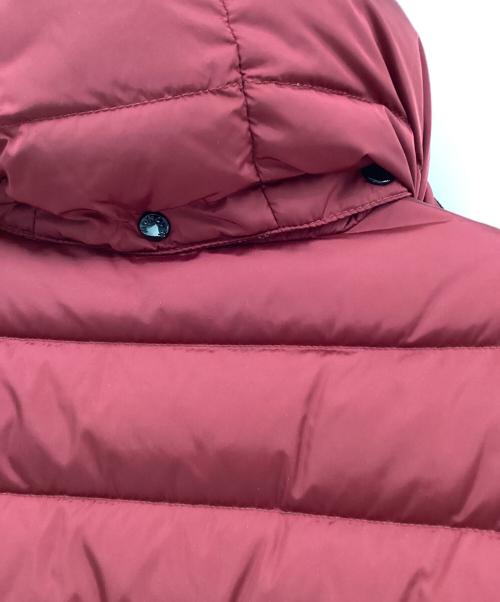 MONCLER（モンクレール）MONCLER (モンクレール) ダウンジャケット レッド サイズ:1の古着・服飾アイテム
