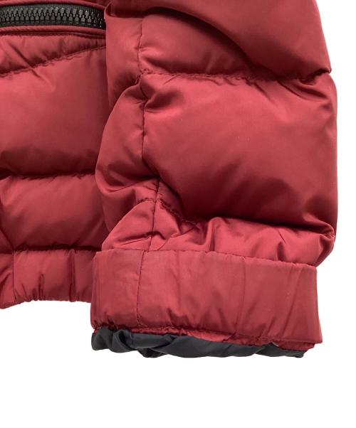 MONCLER（モンクレール）MONCLER (モンクレール) ダウンジャケット レッド サイズ:1の古着・服飾アイテム