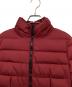 中古・古着 MONCLER (モンクレール) ダウンジャケット レッド サイズ:1：35000円