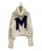 MONCLERモンクレール）の古着「厚手ニット」｜ホワイト