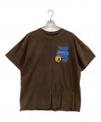 CACTUS×Travis Scottカクタス×トラヴィススコット）の古着「半袖カットソー」｜ブラウン