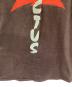 中古・古着 CACTUS (カクタス) Travis Scott (トラヴィススコット) 半袖カットソー ブラウン サイズ:XL：7000円