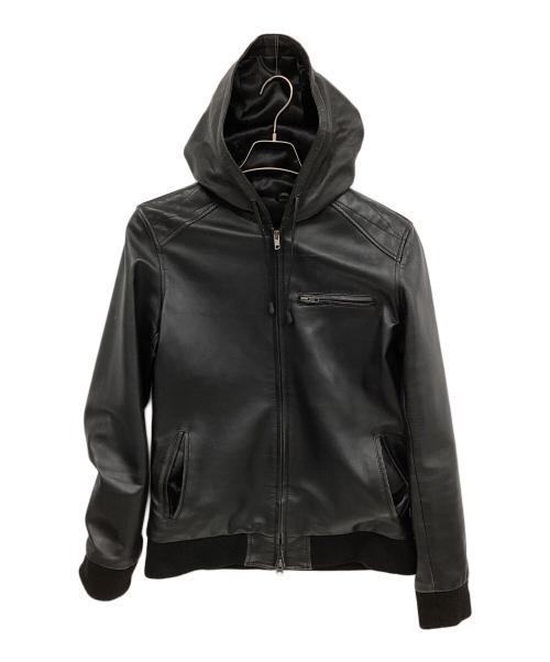 Liugoo Leathers（リューグーレザーズ）Liugoo Leathers (リューグーレザーズ) レザージャケット ブラック サイズ:Ⅿの古着・服飾アイテム