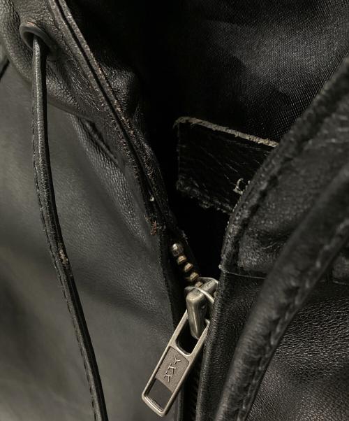Liugoo Leathers（リューグーレザーズ）Liugoo Leathers (リューグーレザーズ) レザージャケット ブラック サイズ:Ⅿの古着・服飾アイテム