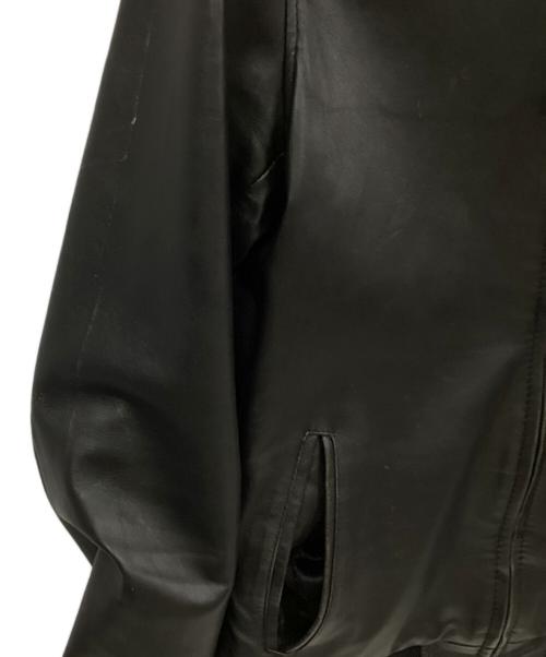 Liugoo Leathers（リューグーレザーズ）Liugoo Leathers (リューグーレザーズ) レザージャケット ブラック サイズ:Ⅿの古着・服飾アイテム