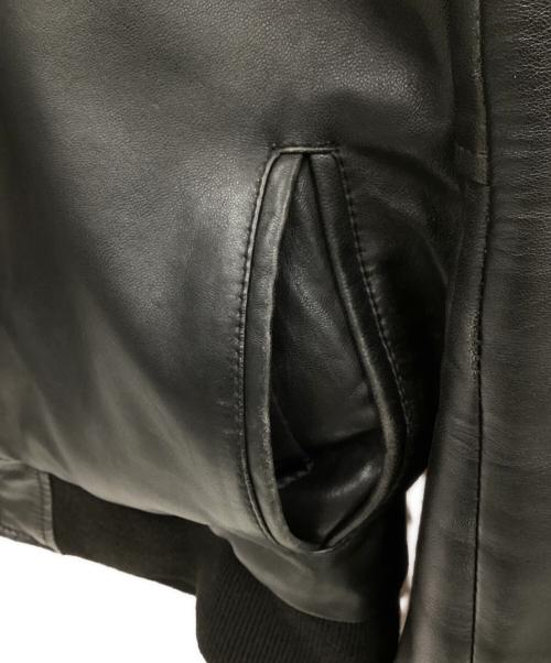 Liugoo Leathers（リューグーレザーズ）Liugoo Leathers (リューグーレザーズ) レザージャケット ブラック サイズ:Ⅿの古着・服飾アイテム