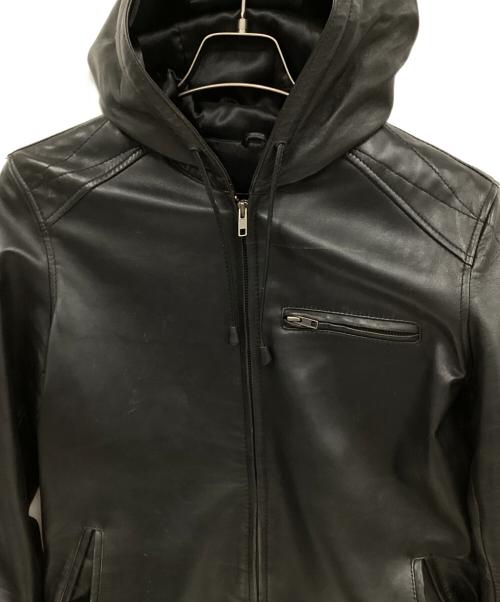 Liugoo Leathers（リューグーレザーズ）Liugoo Leathers (リューグーレザーズ) レザージャケット ブラック サイズ:Ⅿの古着・服飾アイテム