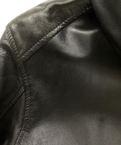 Liugoo Leathers（リューグーレザーズ）Liugoo Leathers (リューグーレザーズ) レザージャケット ブラック サイズ:Ⅿの古着・服飾アイテム