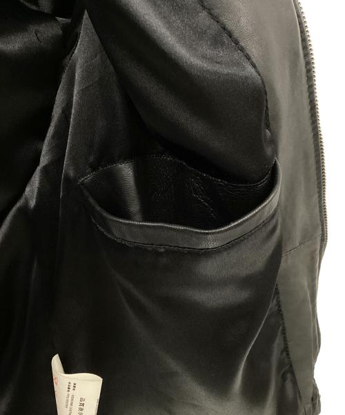 Liugoo Leathers（リューグーレザーズ）Liugoo Leathers (リューグーレザーズ) レザージャケット ブラック サイズ:Ⅿの古着・服飾アイテム