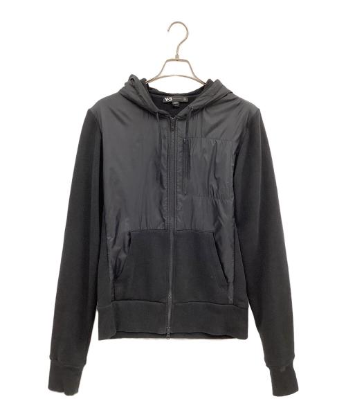 Y-3（ワイスリー）Y-3 (ワイスリー) ジップアップパーカー ブラック サイズ:Ⅿの古着・服飾アイテム