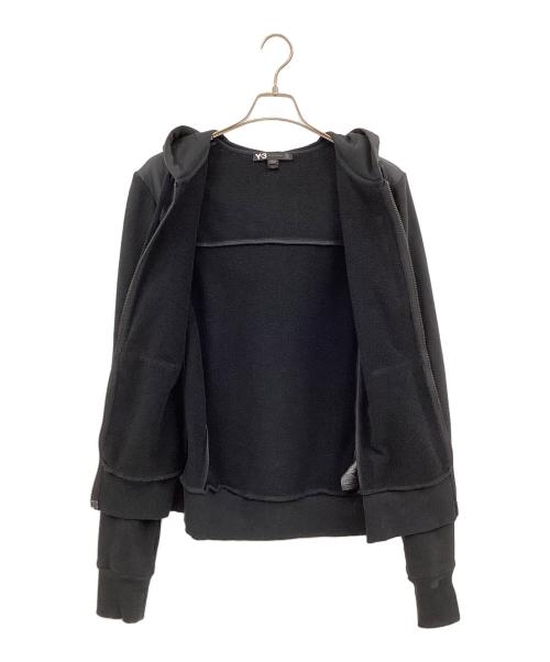 Y-3（ワイスリー）Y-3 (ワイスリー) ジップアップパーカー ブラック サイズ:Ⅿの古着・服飾アイテム