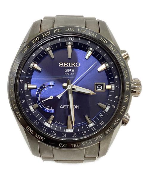 SEIKO（セイコー）SEIKO (セイコー) 腕時計 ネイビーの古着・服飾アイテム