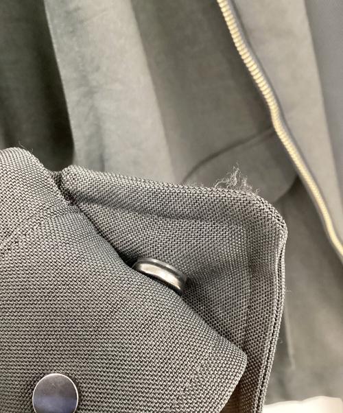 LIDnM（リドム）LIDnM (リドム) コーチジャケット グレー サイズ:Lの古着・服飾アイテム