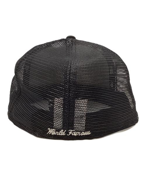 SUPREME（シュプリーム）SUPREME (シュプリーム) New Era (ニューエラ) メッシュキャップ ブラック サイズ:7 3/8(58.7㎝)の古着・服飾アイテム