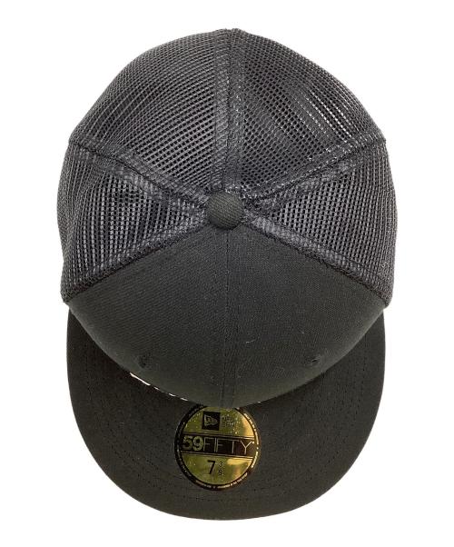 SUPREME（シュプリーム）SUPREME (シュプリーム) New Era (ニューエラ) メッシュキャップ ブラック サイズ:7 3/8(58.7㎝)の古着・服飾アイテム