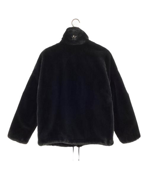 adidas（アディダス）adidas (アディダス) ファージャケット ブラック×ホワイト サイズ:Lの古着・服飾アイテム