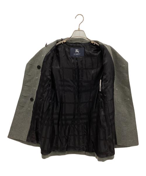 BURBERRY（バーバリー）BURBERRY (バーバリー) カシミヤ混コート グレー サイズ:40の古着・服飾アイテム