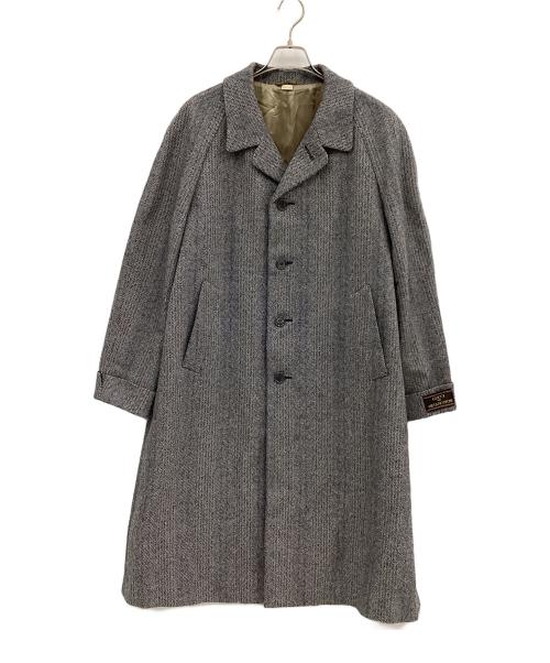 GUCCI（グッチ）GUCCI (グッチ) ロングコート グレー×ホワイト サイズ:48の古着・服飾アイテム