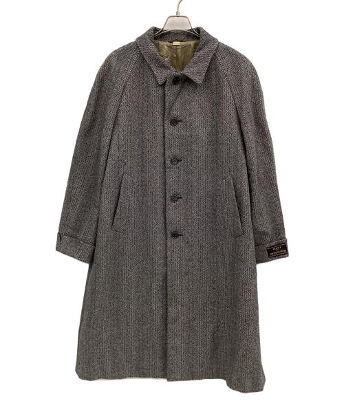 GUCCI（グッチ）GUCCI (グッチ) ロングコート グレー×ホワイト サイズ:48の古着・服飾アイテム